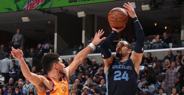 V体育-神奇的球队！四大主力缺阵灰熊终结全员太阳9连胜